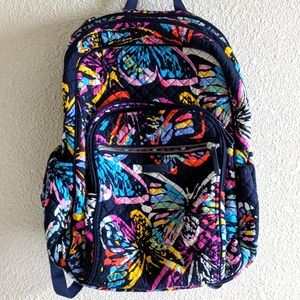 Vera Bradley butterfly backpack